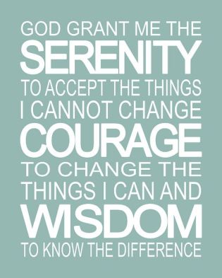 Serenity Prayer