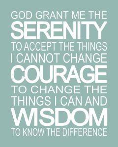 Serenity Prayer